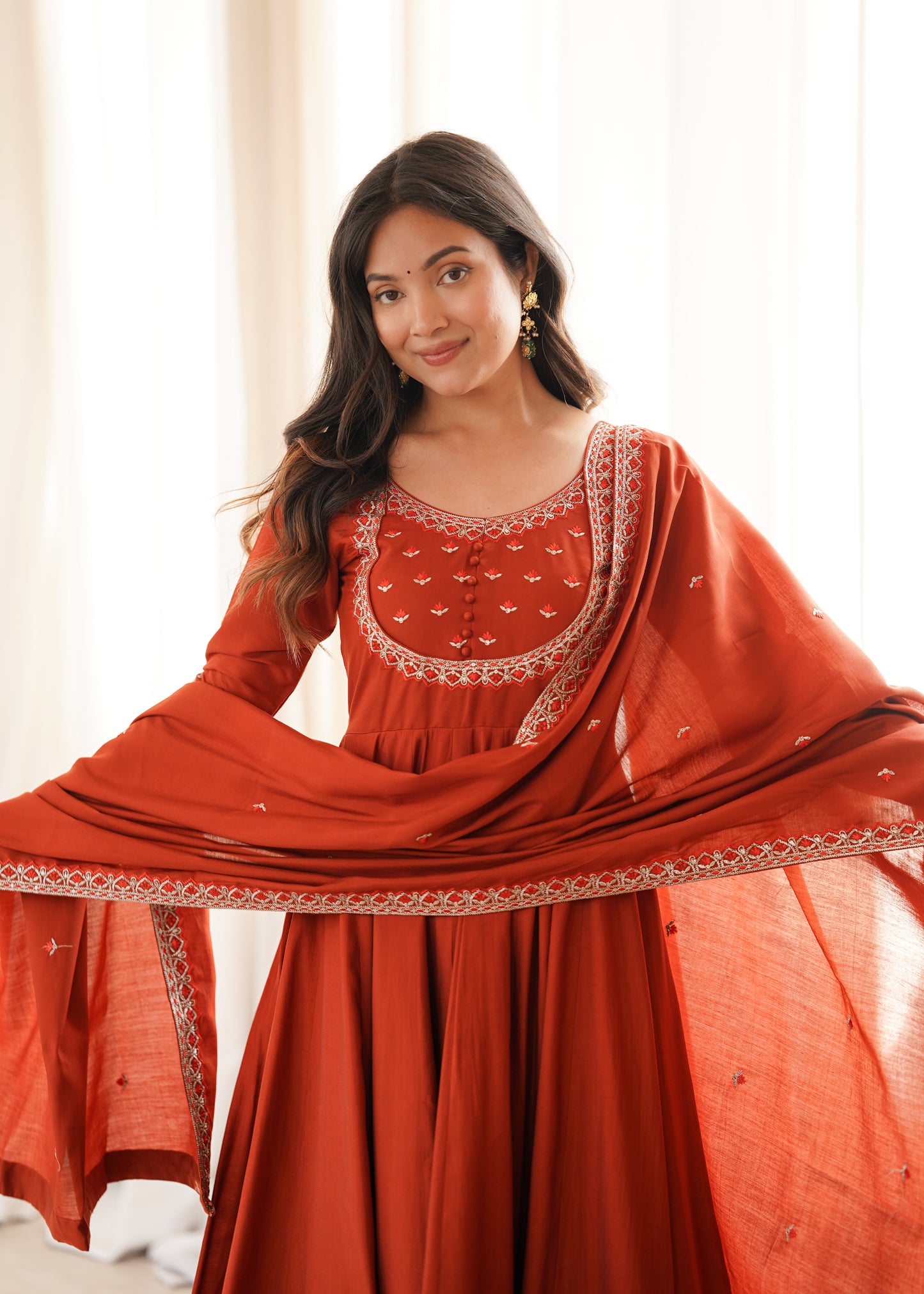 The Amara Flare Anarkali Ensemble