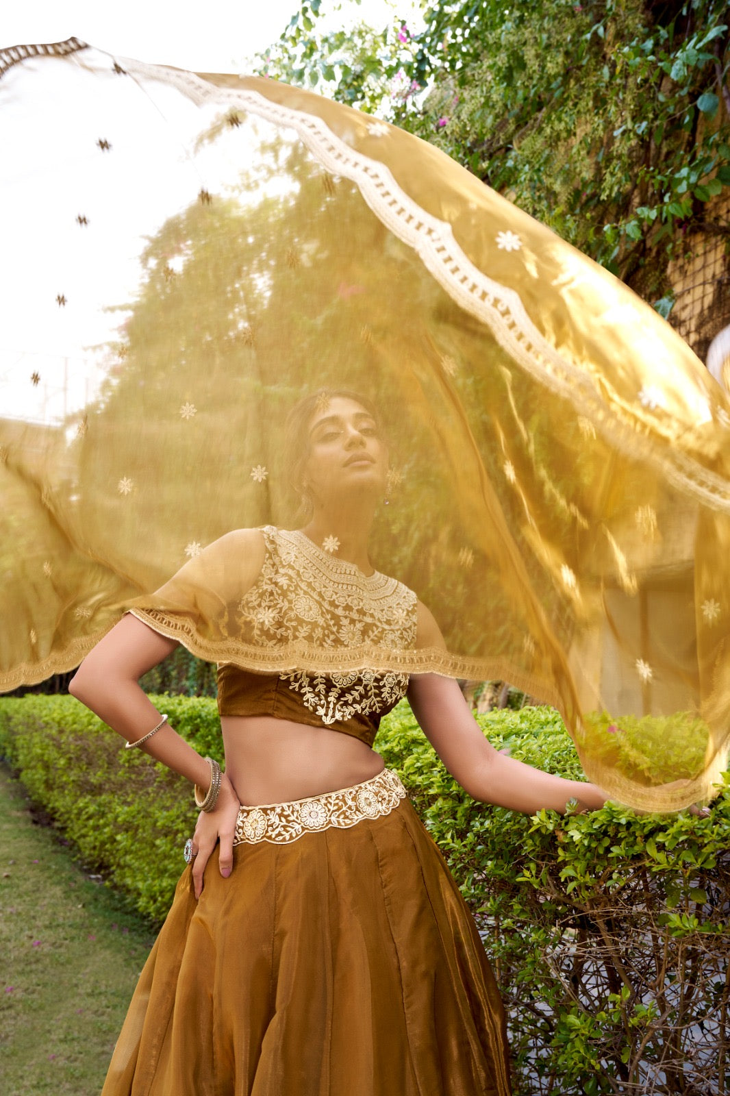 Ethereal Royal Chanda Silk Lehenga Sets