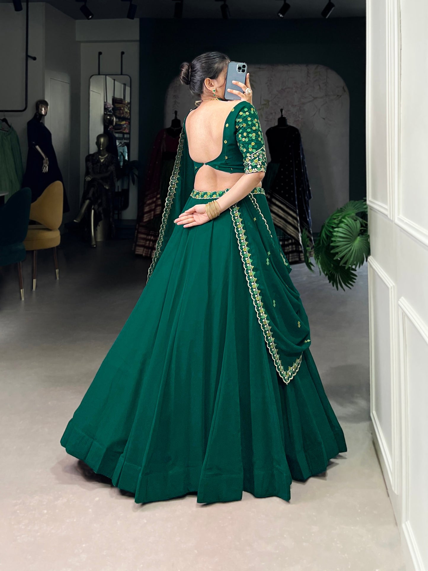 Evergreen Bloom Lehenga Collection