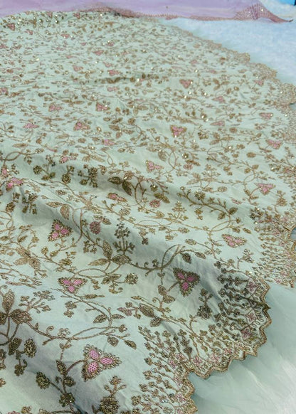 Mulberry Dream Sequin Lehenga Set