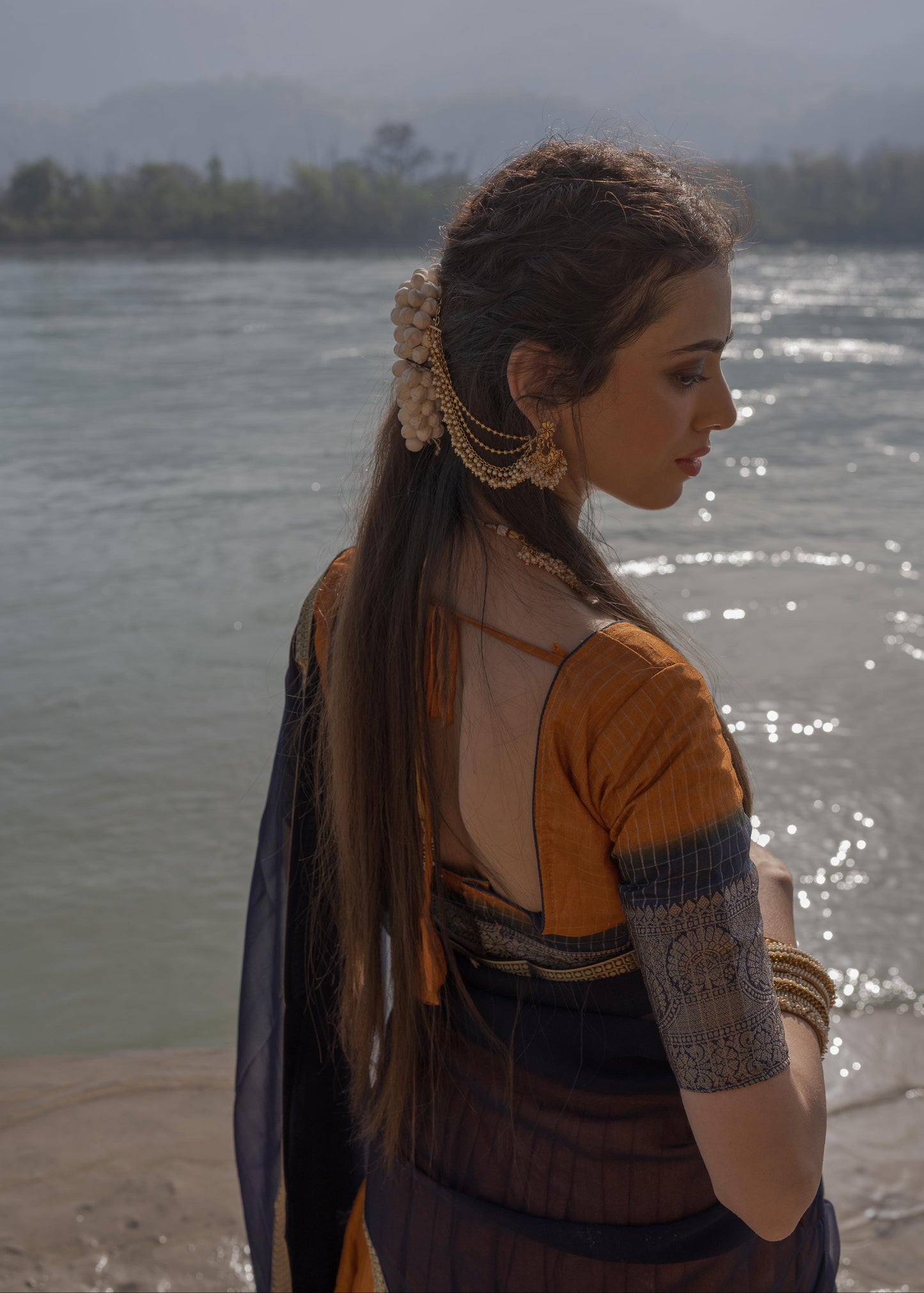 Sundari Intricate Zari Weaving Lehenga
