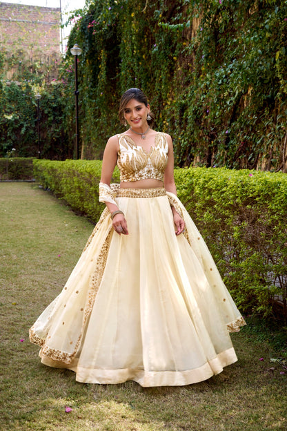 Ethereal Royal Chanda Silk Lehenga Sets
