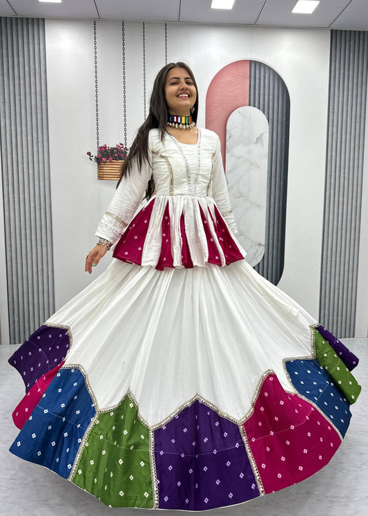 Rangilo Raas Kediyu Lehenga Set