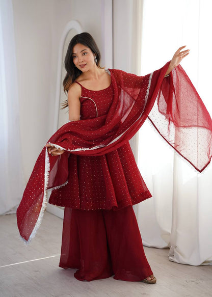 Scarlet Inaaya Royal Flare Set