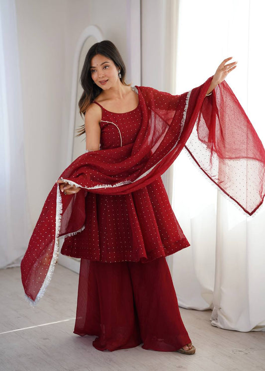 Scarlet Inaaya Royal Flare Set