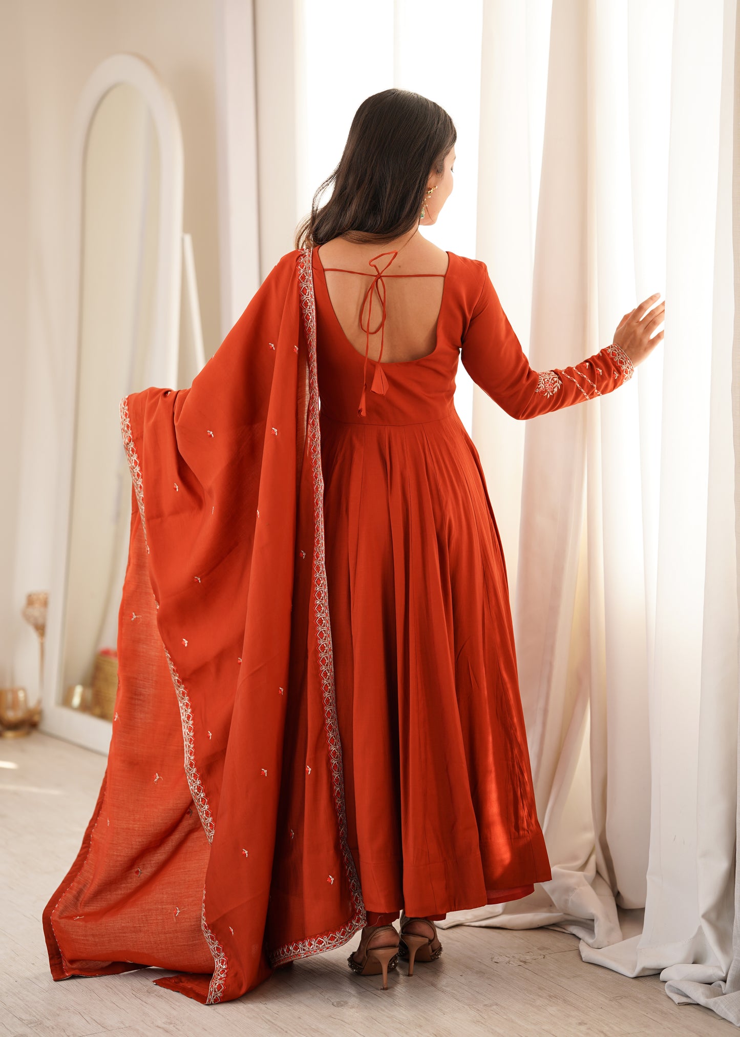 The Amara Flare Anarkali Ensemble