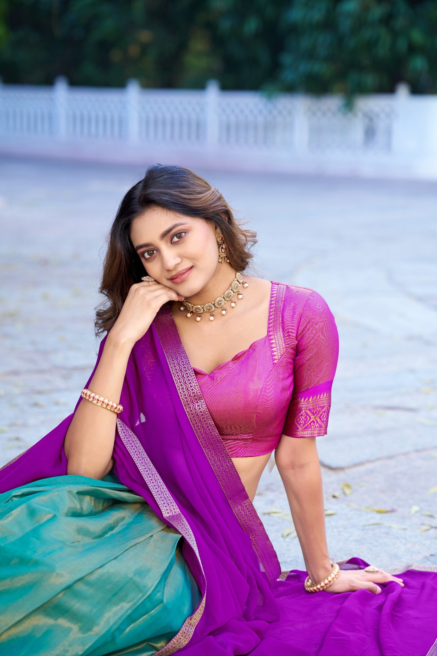 Kanchipuram Cultural South Half Saree