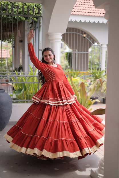 Rang Utsav Gota Patti Lehenga