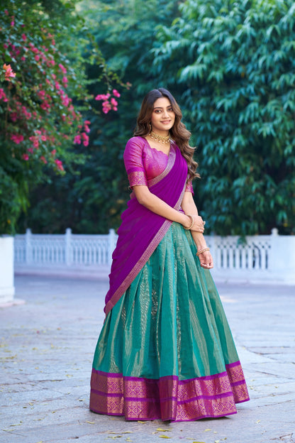Kanchipuram Cultural South Half Saree