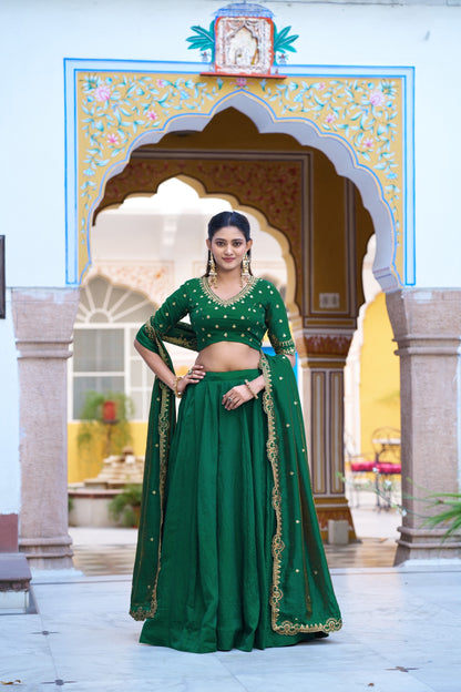 Chandrika Sequins Festive Lehenga Set