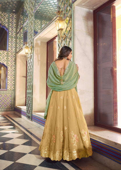 Sunlit Soft Pastel Grace Lehenga