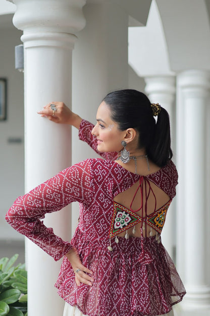Graceful Gota Work Lehenga
