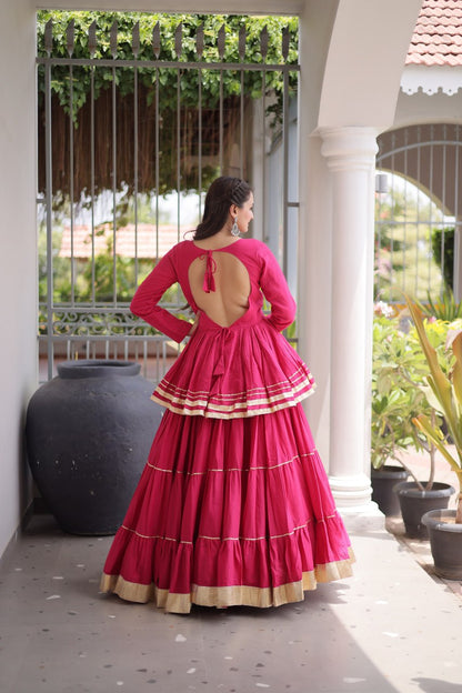 Rang Utsav Gota Patti Lehenga