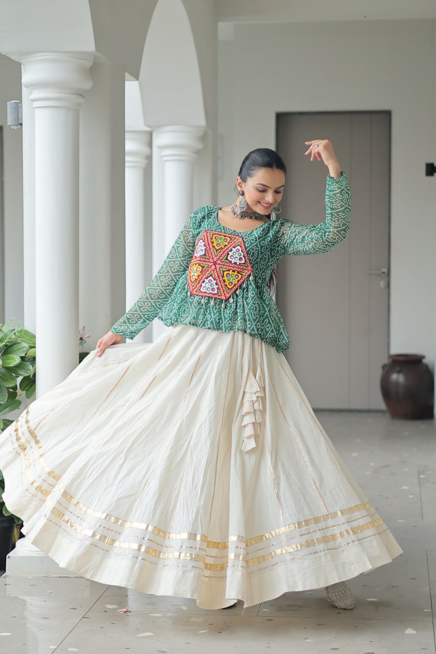 Graceful Gota Work Lehenga