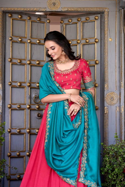 Zari Weave Mystic Shine Lehenga