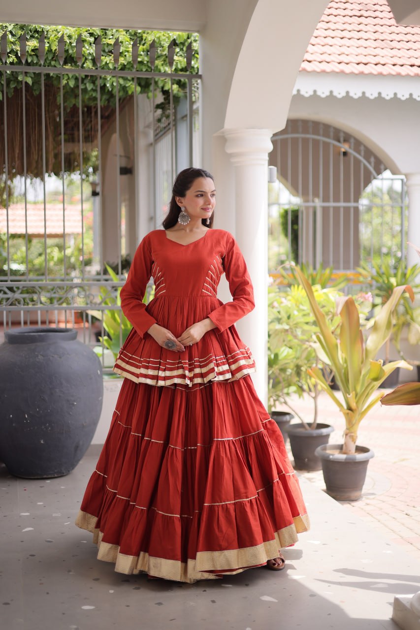 Rang Utsav Gota Patti Lehenga