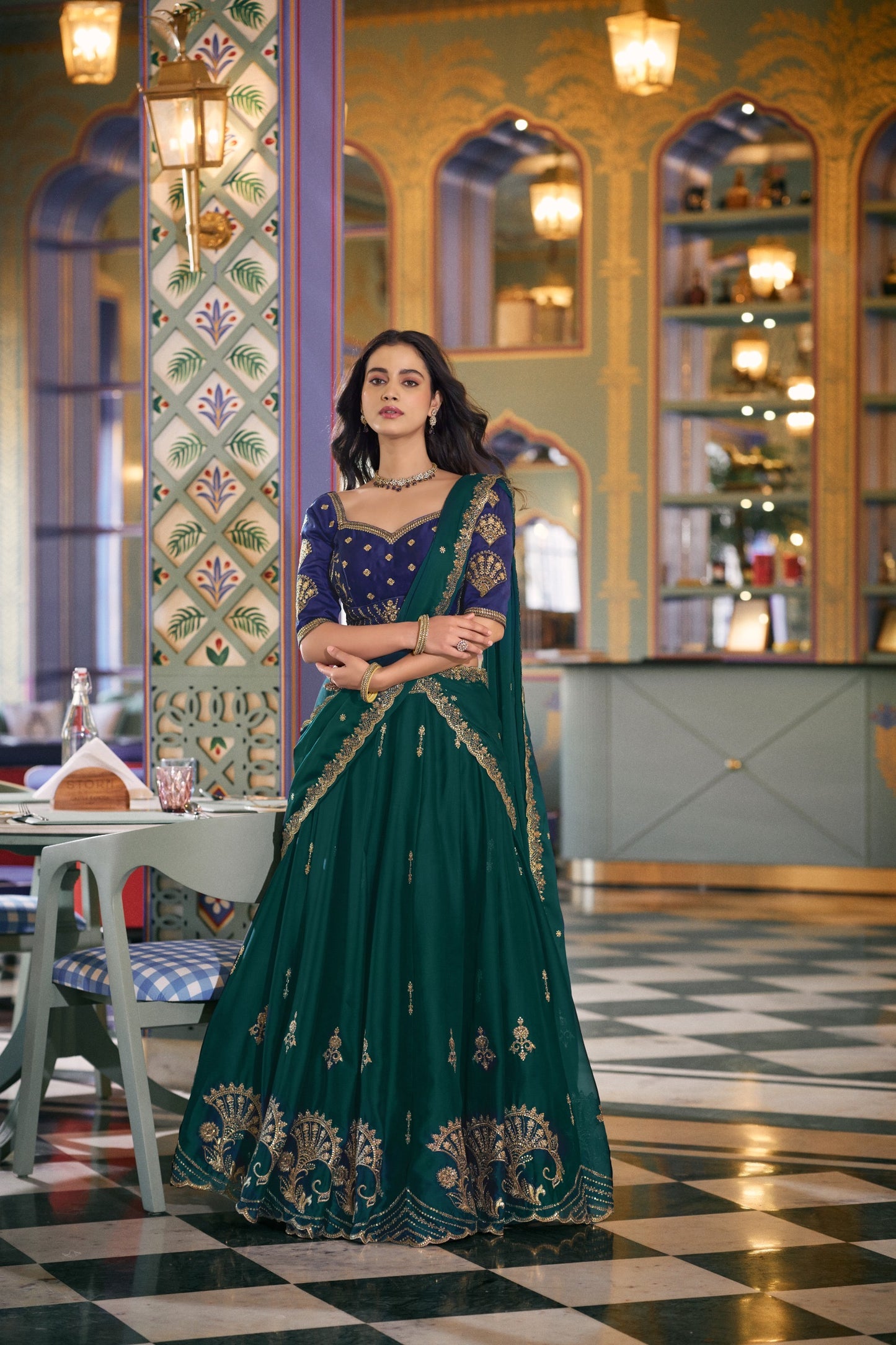 Festive Royal Look Lehenga Set