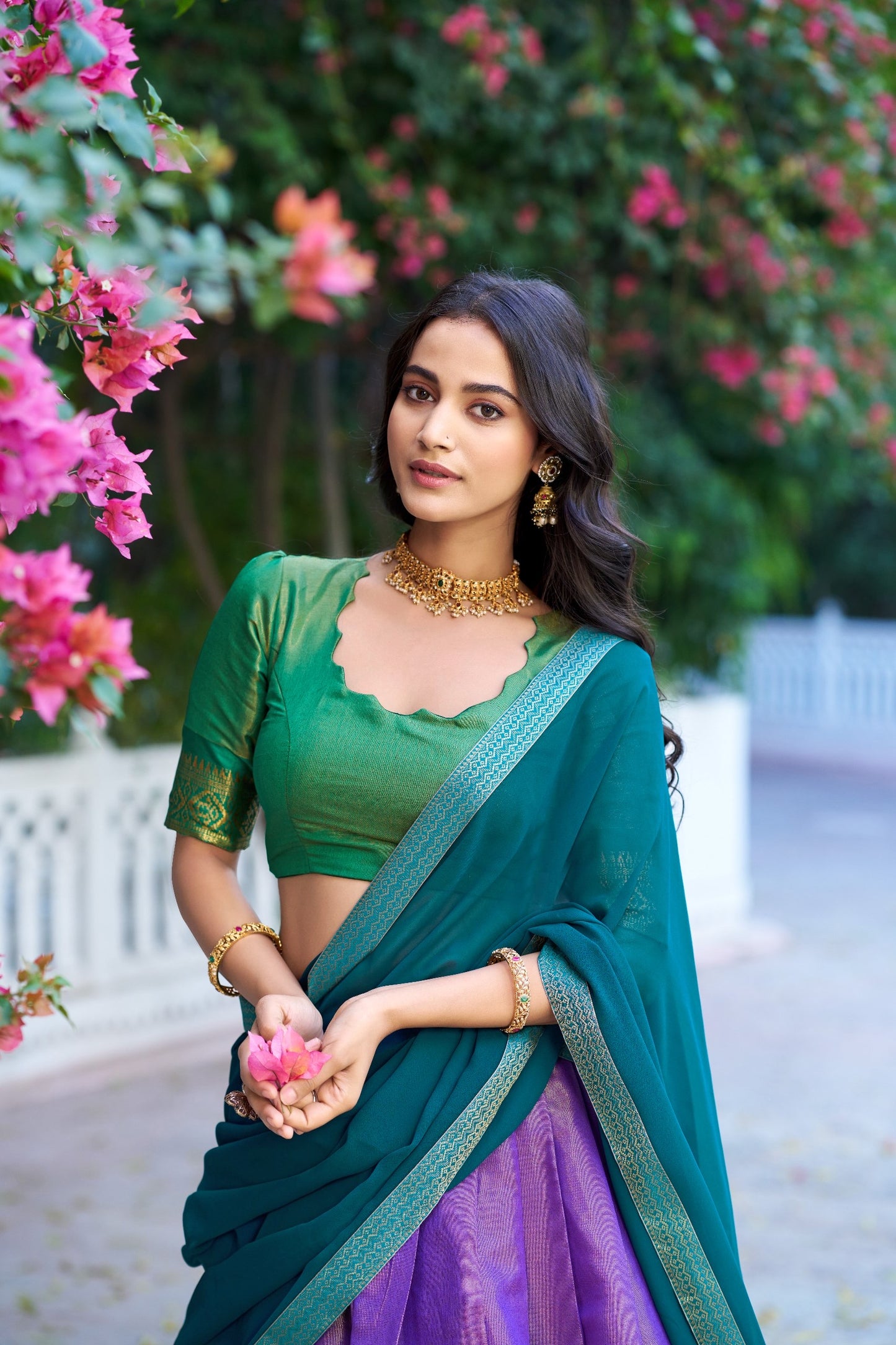 Kanchipuram Cultural South Half Saree