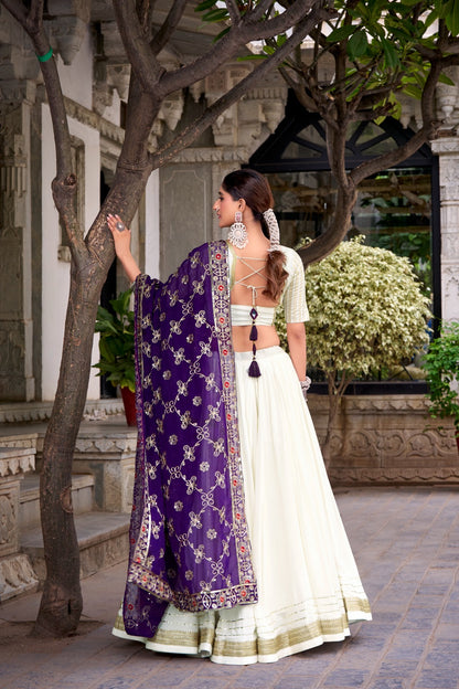 Zari Glow Classic Navratri Lehenga