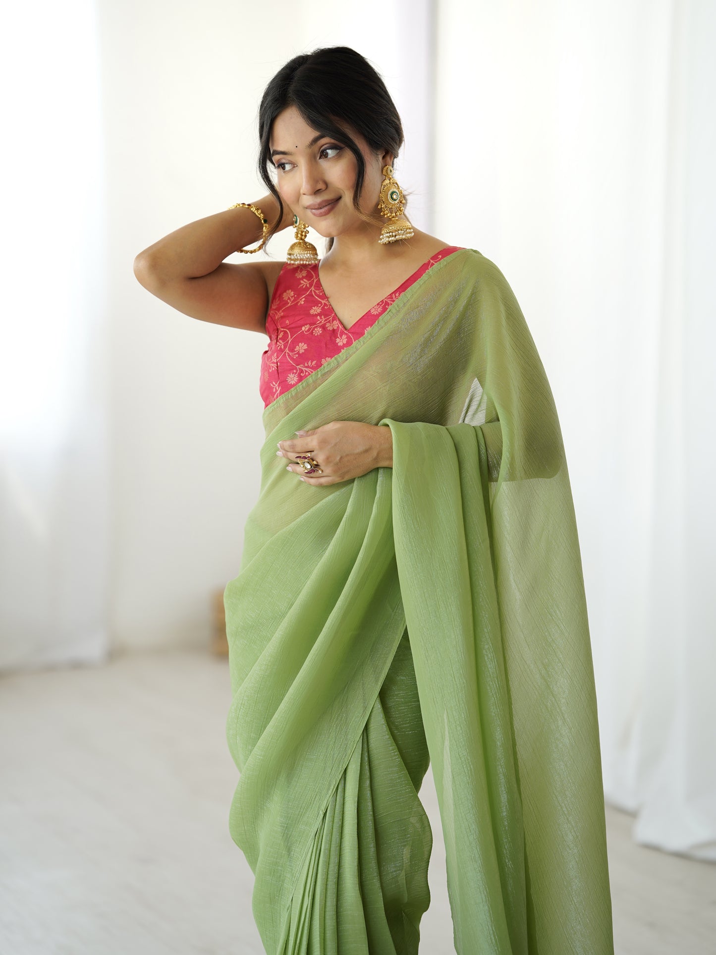 Sparkle Shine Ready To Wear Saree