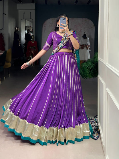 Tradition Golden Weaves Chaniya Choli