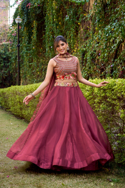 Ethereal Royal Chanda Silk Lehenga Sets