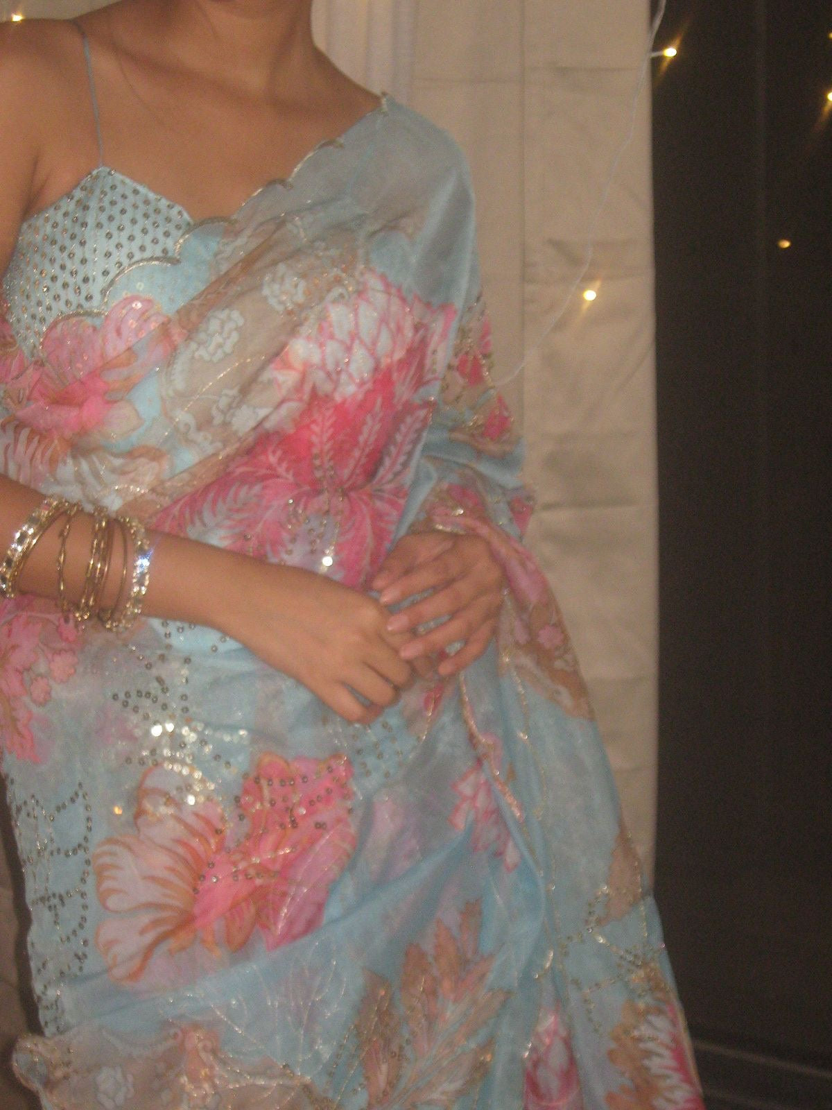 Soft Glaze Corset Saree