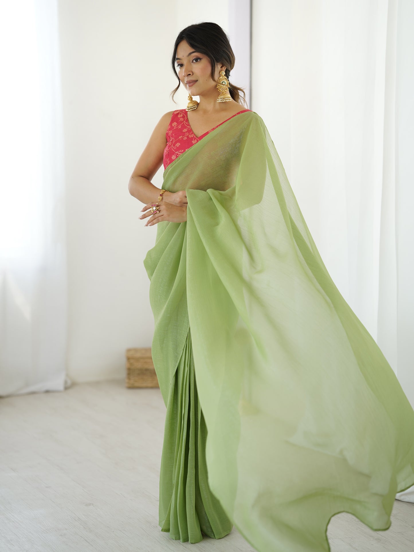 Sparkle Shine Ready To Wear Saree