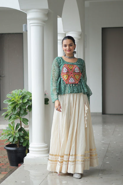Graceful Gota Work Lehenga