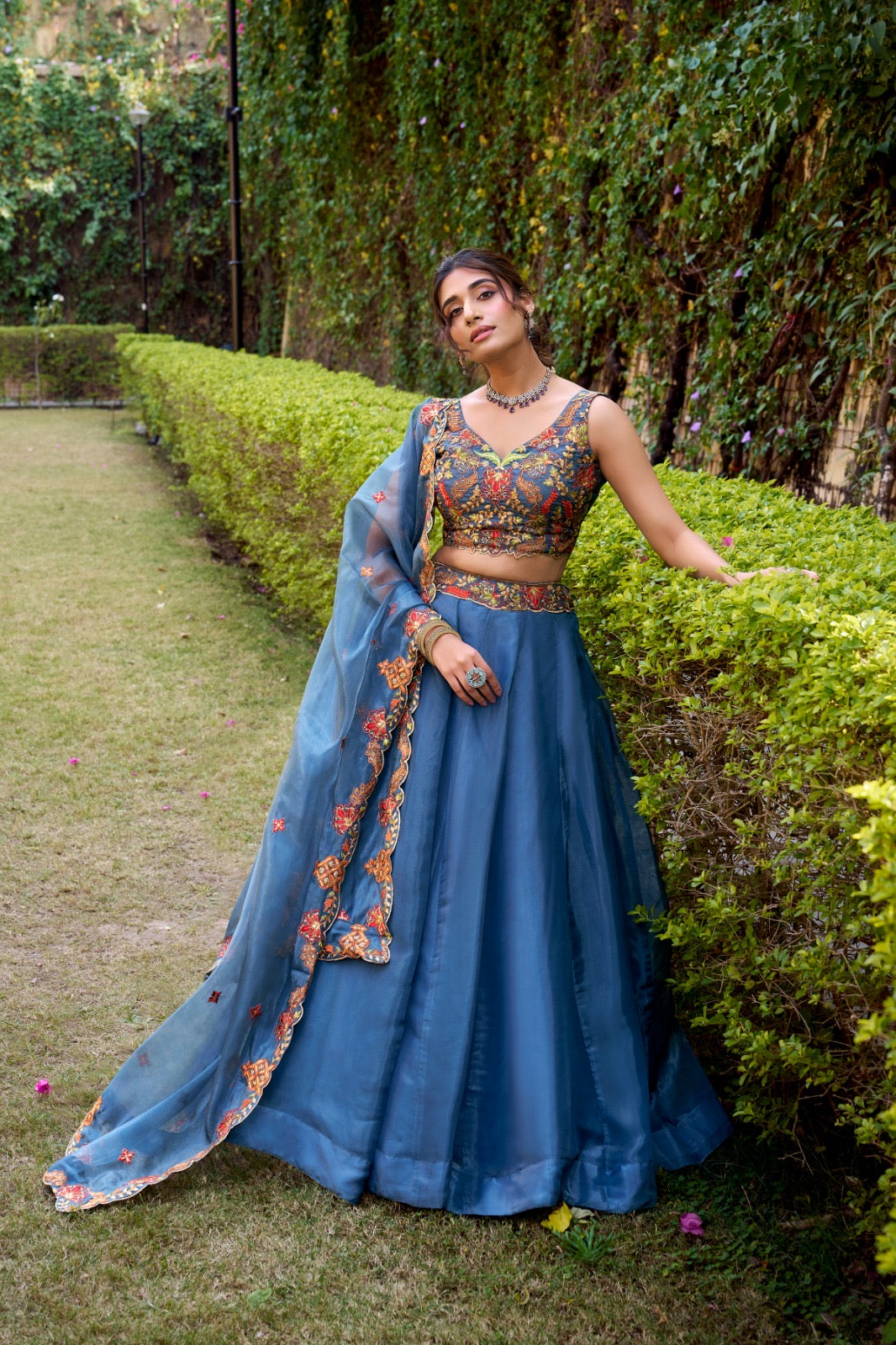 Ethereal Royal Chanda Silk Lehenga Sets