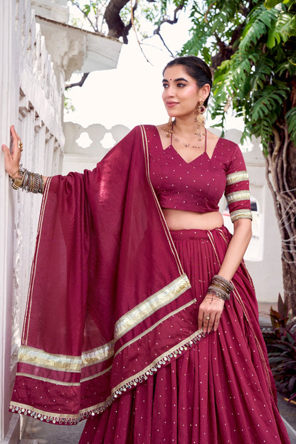 Saanjh Sitara Lehenga Set