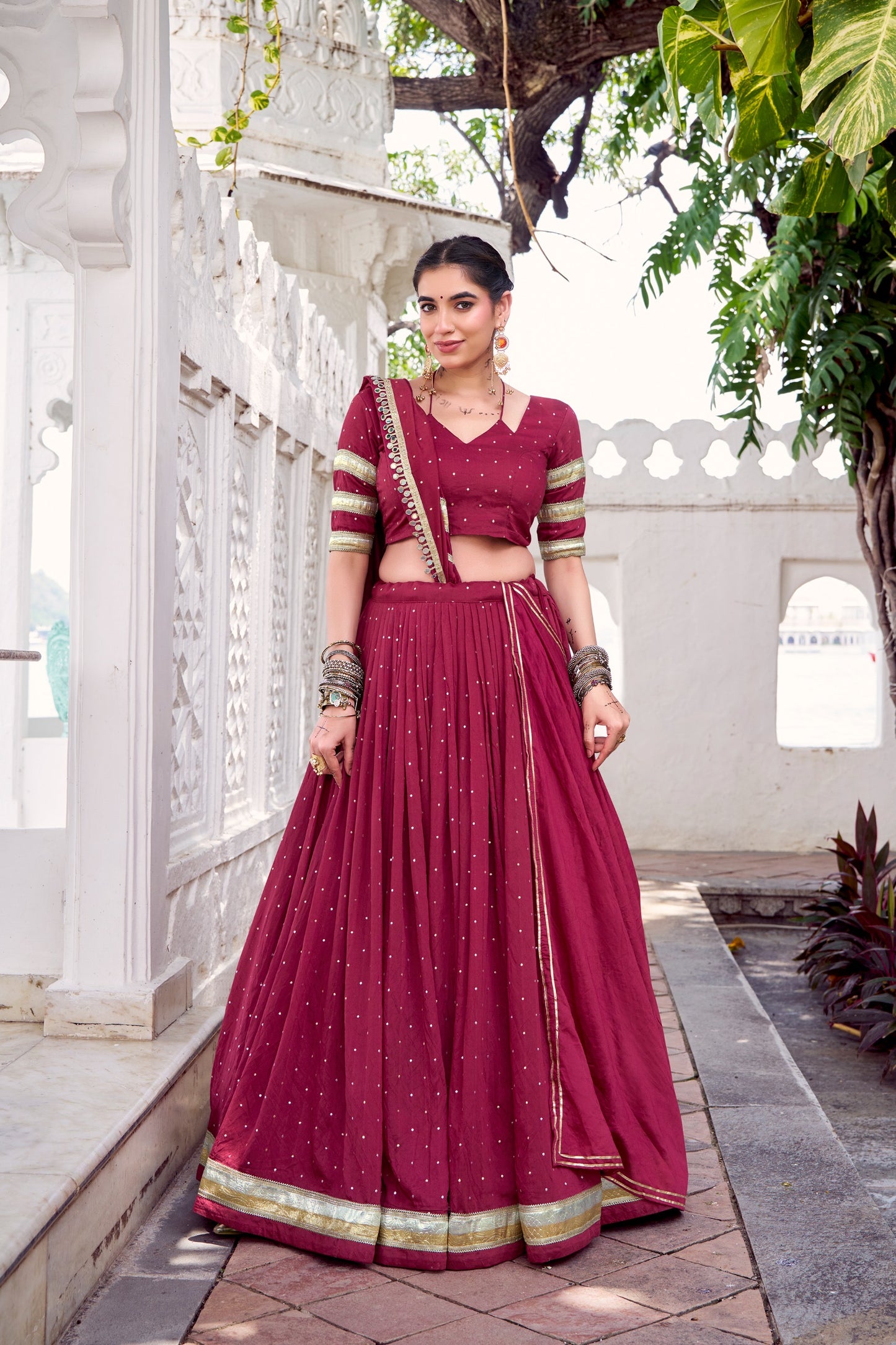 Saanjh Sitara Lehenga Set