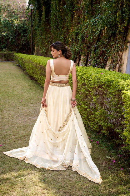 Ethereal Royal Chanda Silk Lehenga Sets