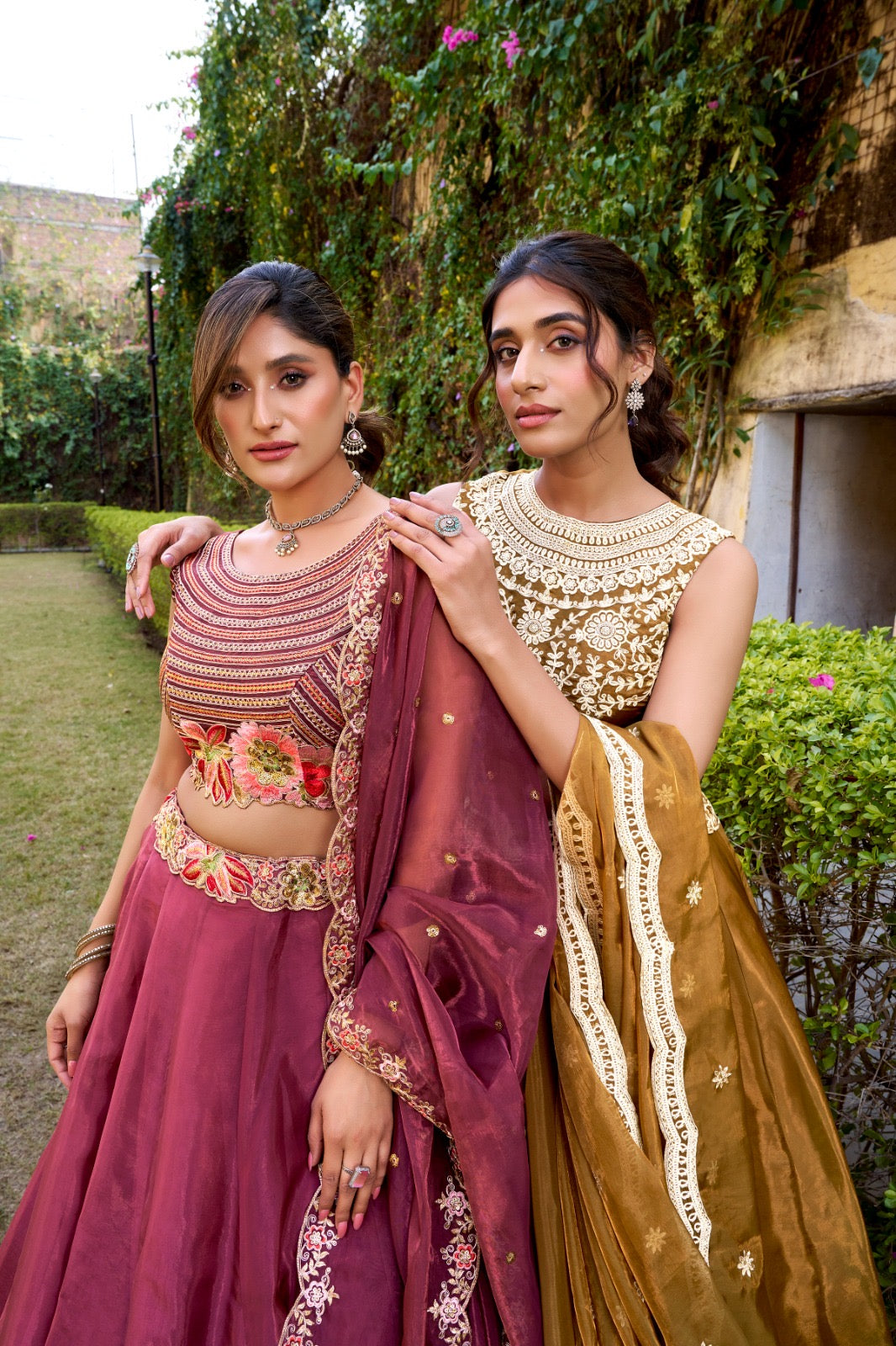 Ethereal Royal Chanda Silk Lehenga Sets