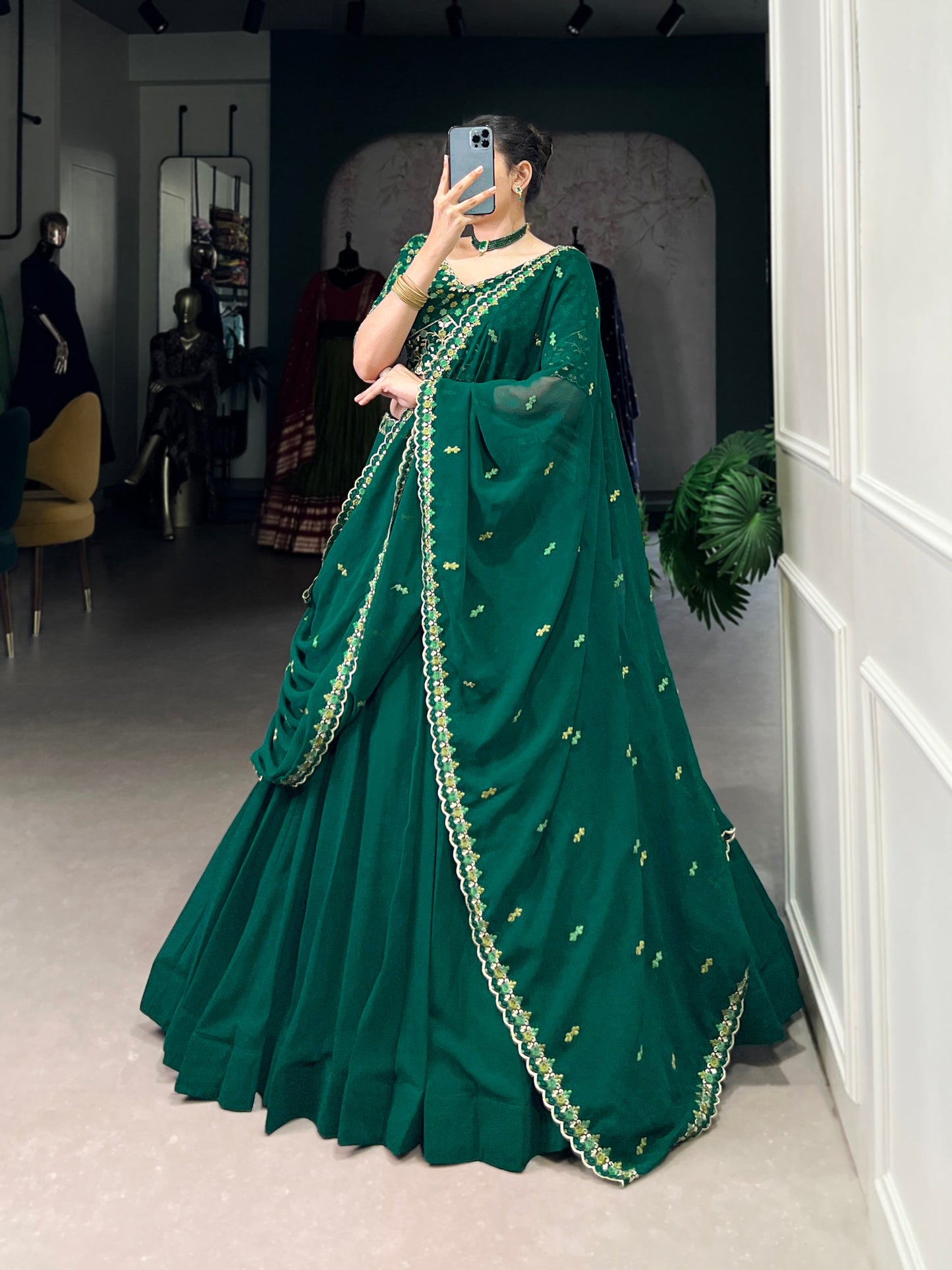 Evergreen Bloom Lehenga Collection