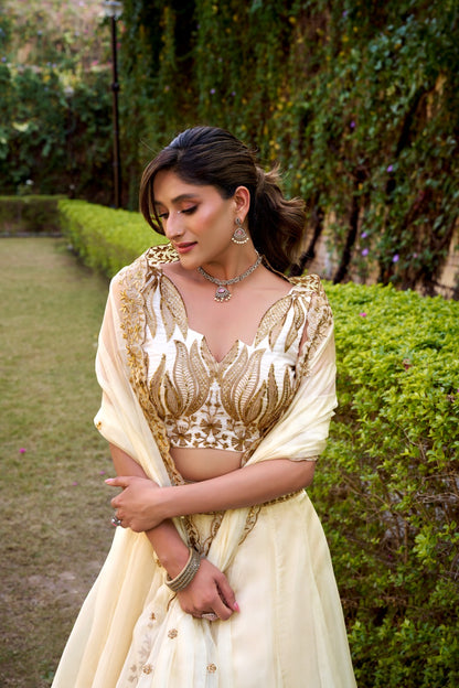 Ethereal Royal Chanda Silk Lehenga Sets