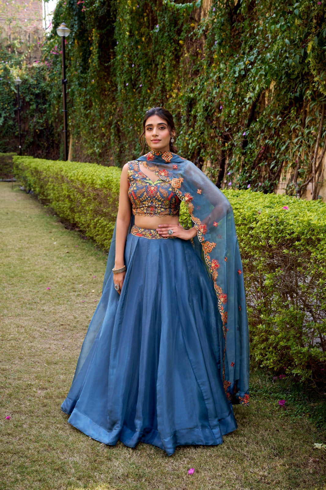 Ethereal Royal Chanda Silk Lehenga Sets
