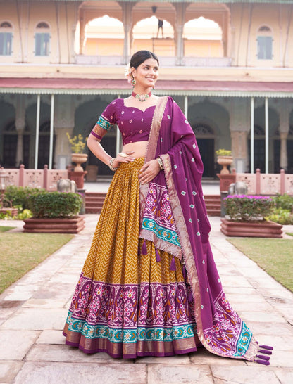 Patola printed Lehenga - Gracious You