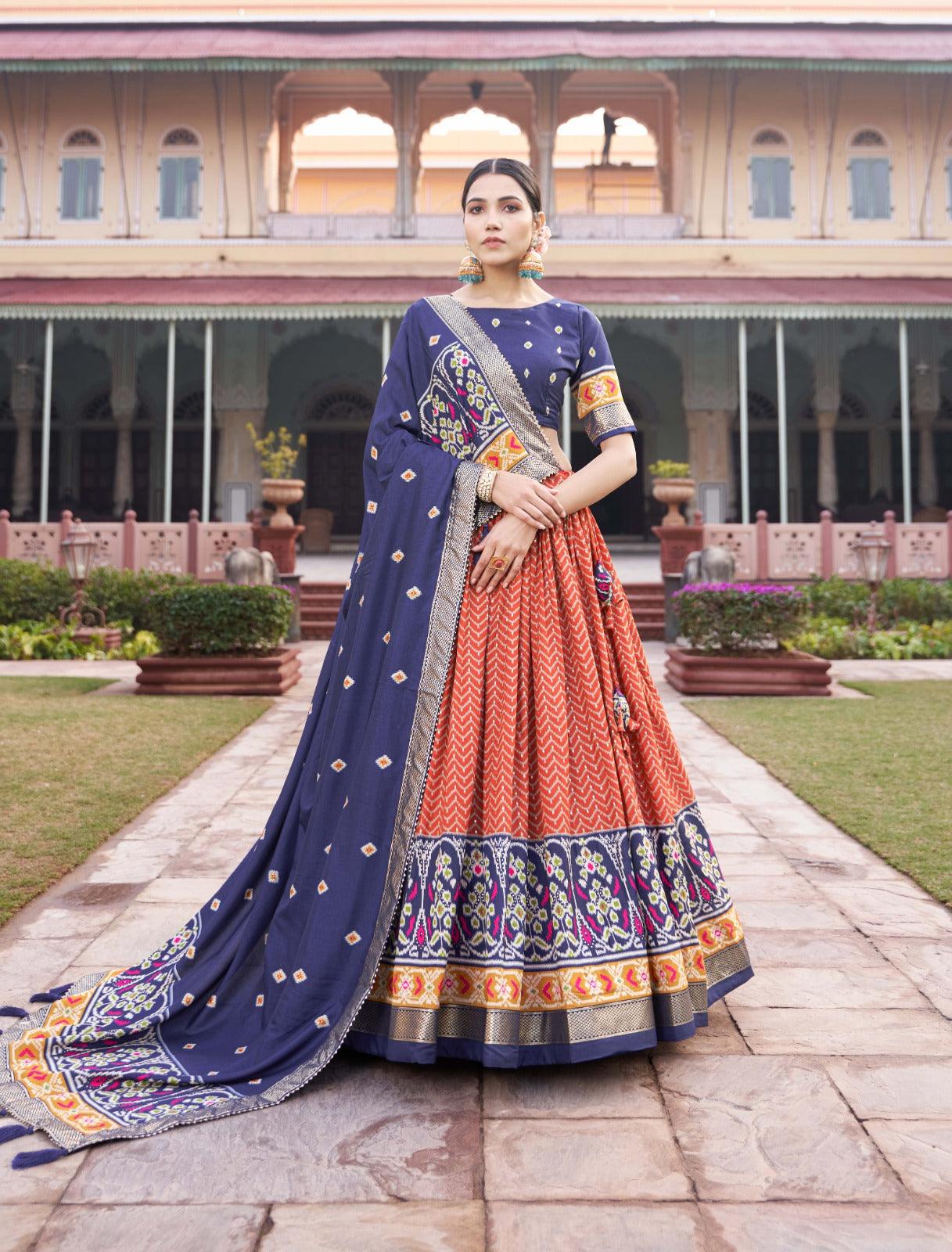 Patola printed Lehenga - Gracious You