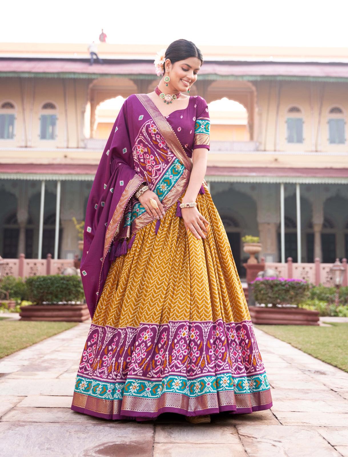Patola printed Lehenga - Gracious You