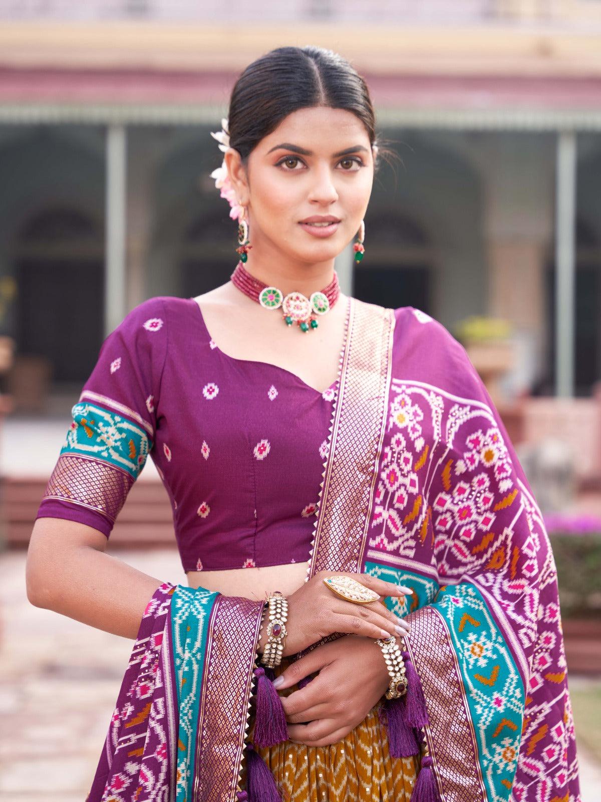 Patola printed Lehenga - Gracious You