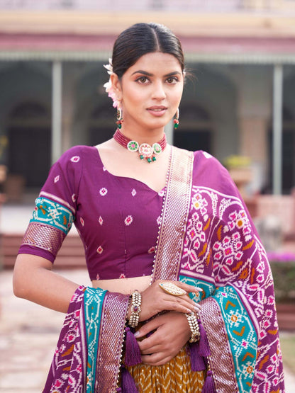 Patola printed Lehenga - Gracious You