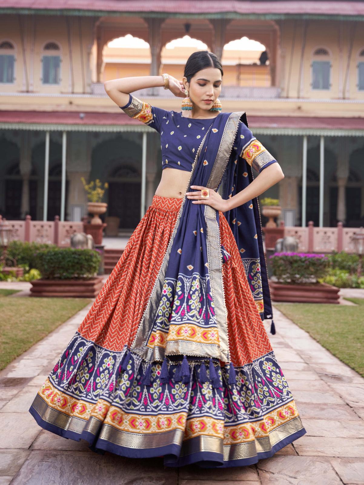 Patola printed Lehenga - Gracious You