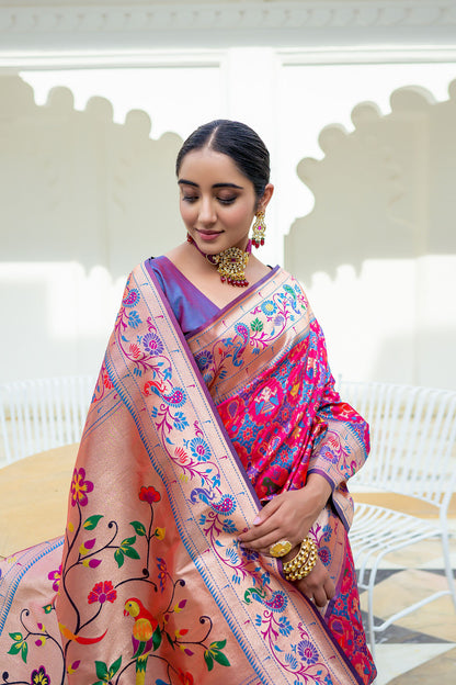 Classic Soft Paithani Silk Sarees
