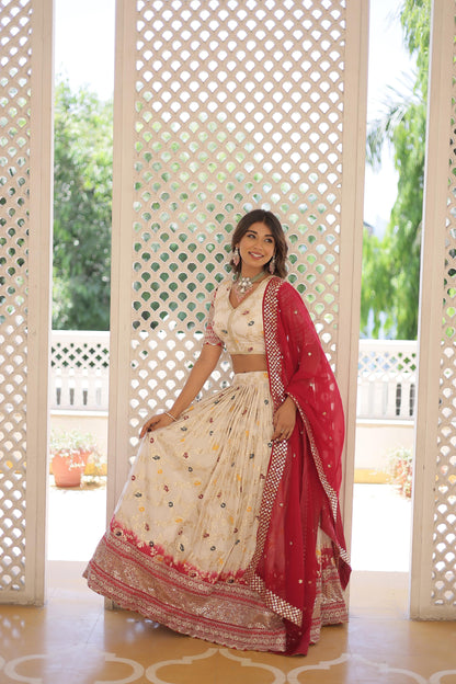Sequins Symphony Shaded Lehenga Set