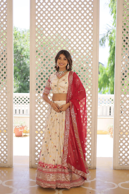 Sequins Symphony Shaded Lehenga Set