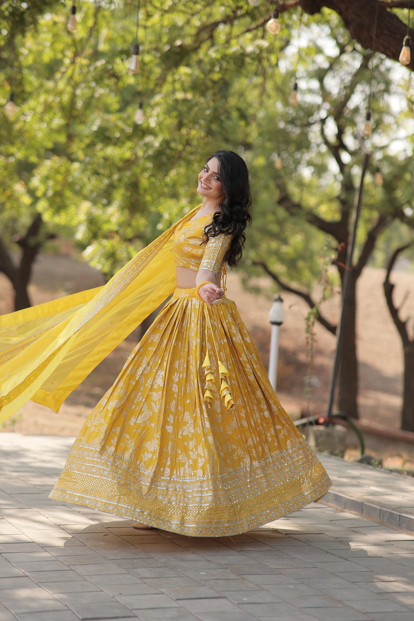 Pure Banarasi Silk Lehenga Sets