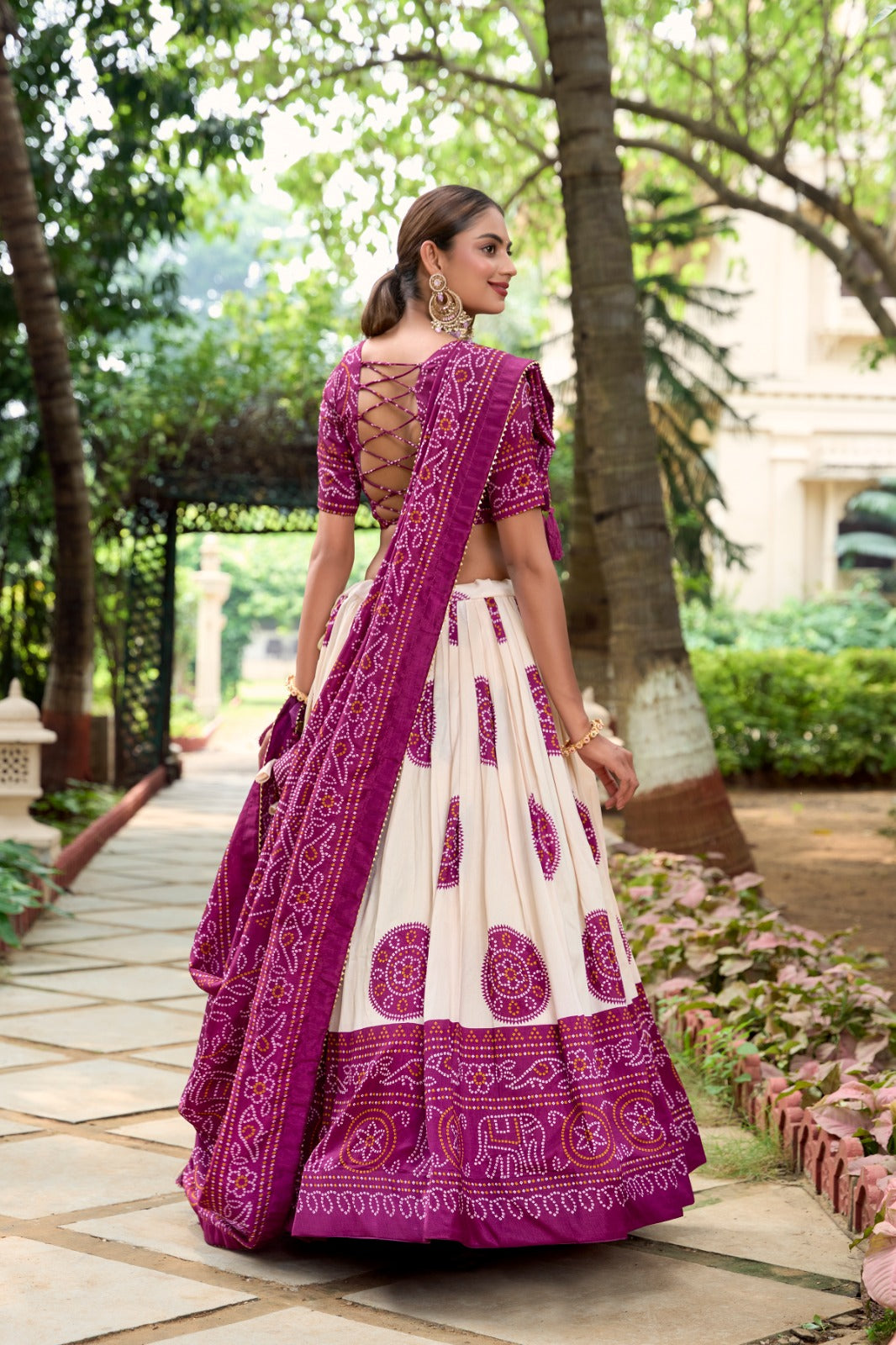 Bandhani printed Lehenga Choli Sets