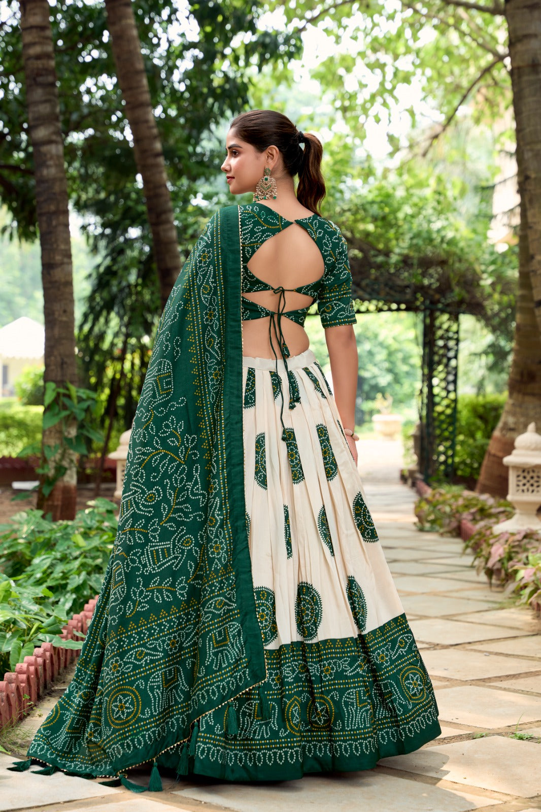 Bandhani printed Lehenga Choli Sets