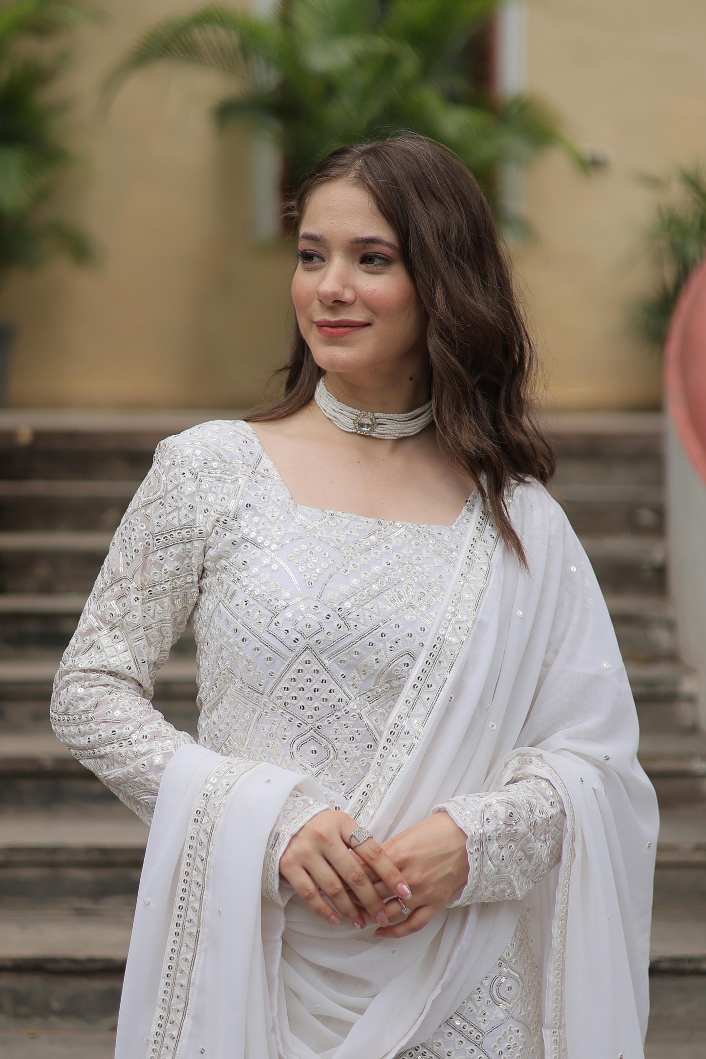 Festive Flare Sharara Suit With Dupatta